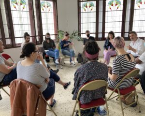 Rencontre apprenants et Thomas Bidegain_1er juillet