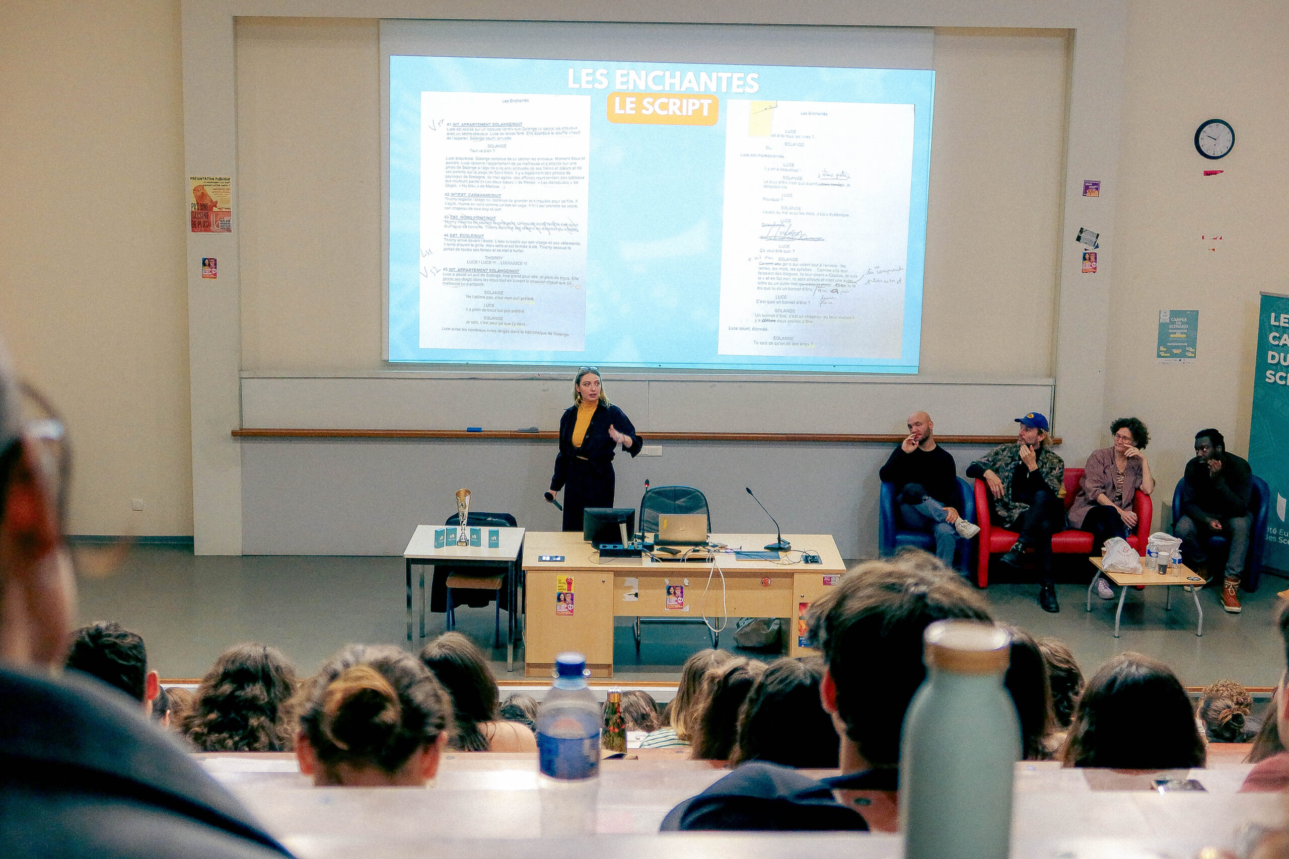 Masterclass de l'actrice Lula Cotton Frapier