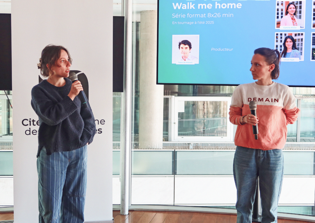 Marie Bourgeois et Camille Pinier (promotion Ile-de-France 2022) présentent leur série Walk me Home
