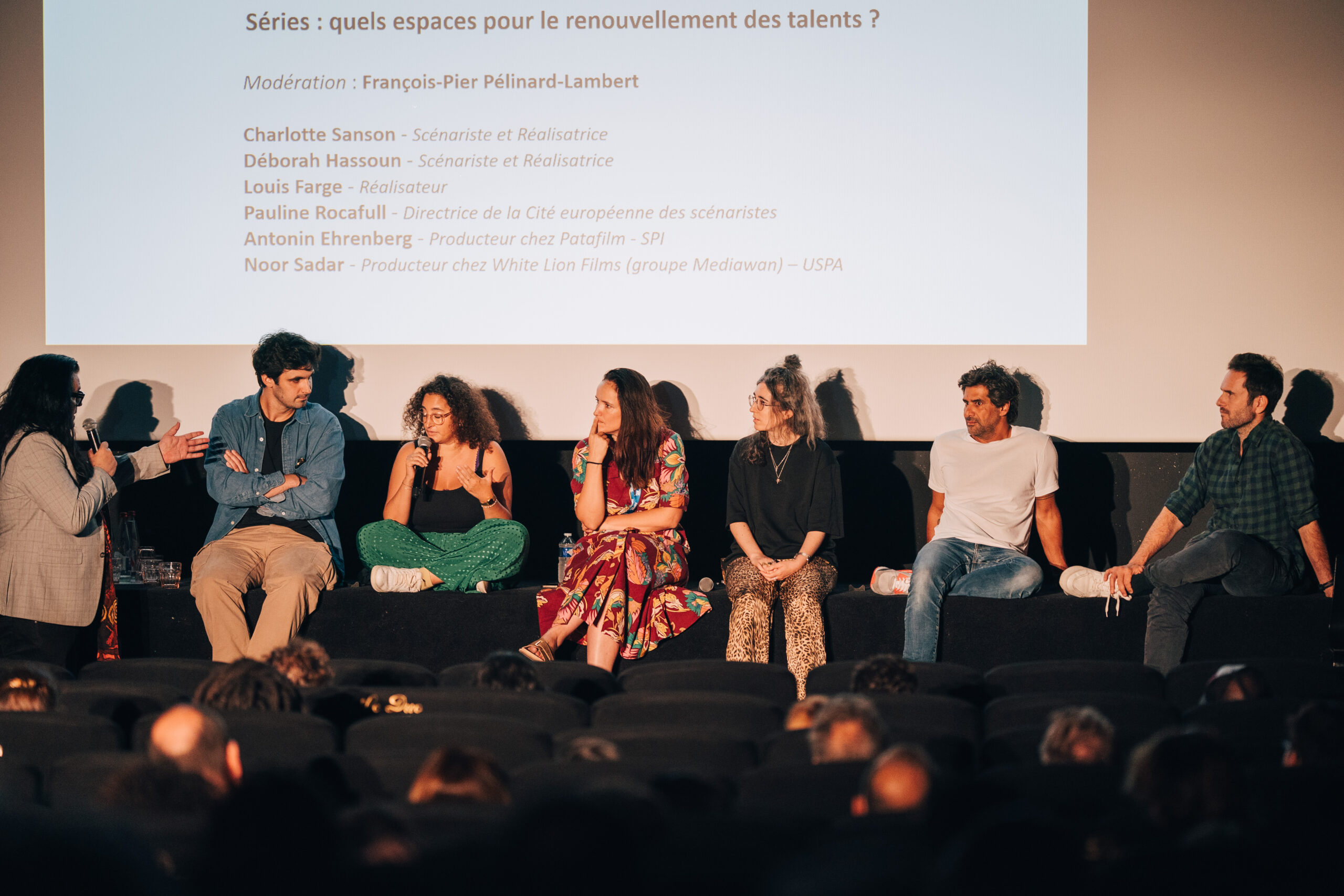La table ronde 18 septembre - Festival de la Fiction