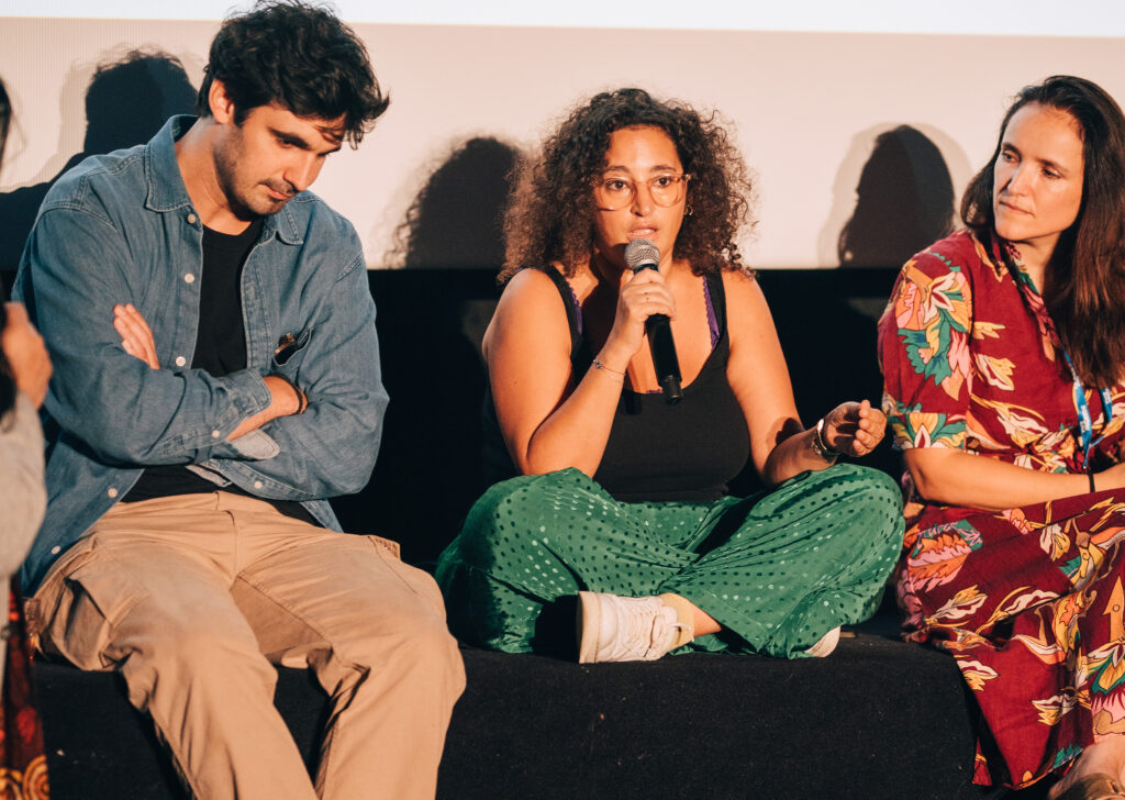 Louis Farge, Déborah Hassoun et Pauline Rocafull, le 18 septembre 2025