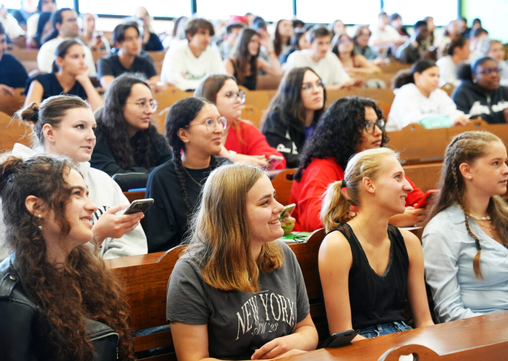 Les étudiants de CY, le 5 septembre 2025