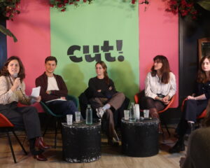 Table ronde en présence de Marine Schenfele, Axel Diverrez, Enya Barroux, Pauline Rocafull et Lucile Landais
