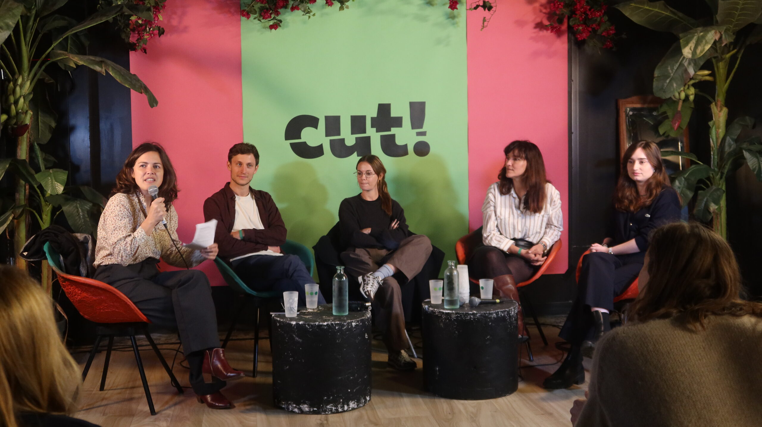 Table ronde en présence de Marine Schenfele, Axel Diverrez, Enya Barroux, Pauline Rocafull et Lucile Landais