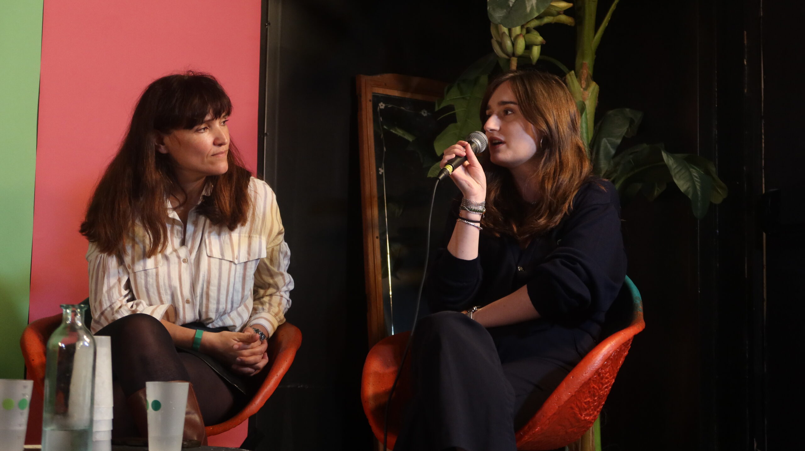 Pauline Rocafull et Lucile Landais, le 16 octobre 2025