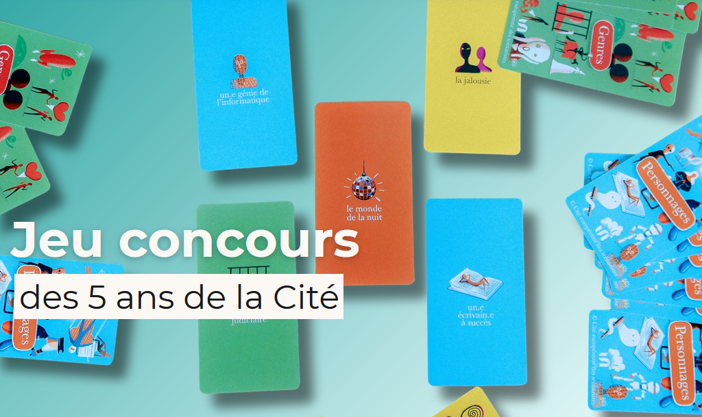 La Cité fête ses 5 ans : participez à un jeu concours, et gagnez une accréditation au Festival de la Fiction 2027 ET une formation S Comme Scénario !