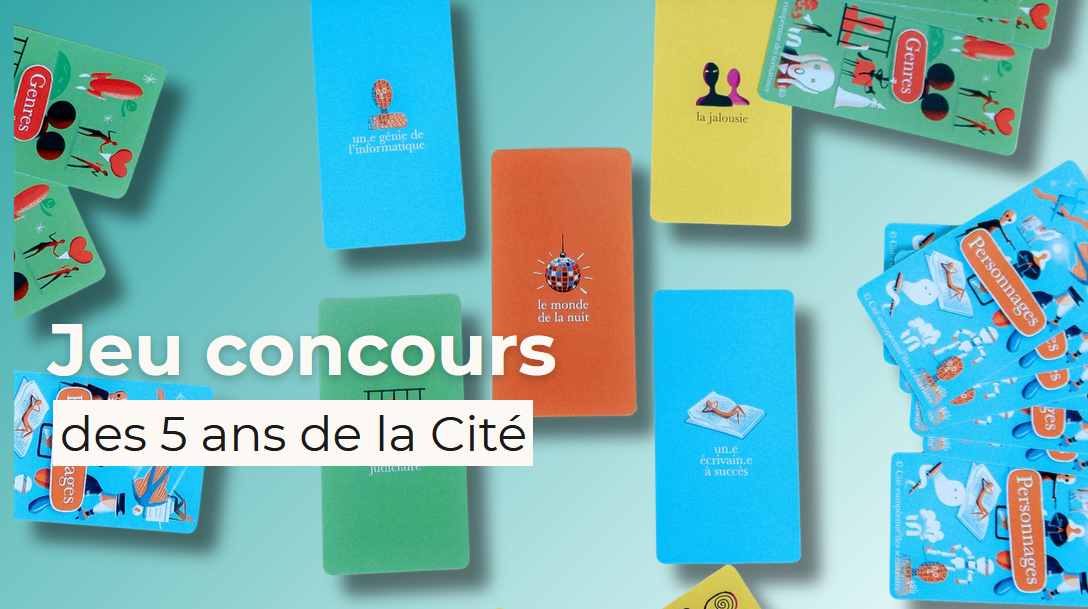 La Cité fête ses 5 ans : participez à un jeu concours, et gagnez une accréditation au Festival de la Fiction 2027 ET une formation S Comme Scénario !